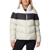Smetanová dámská zimní prošívaná bunda Columbia Puffect II Colorblock Jacket