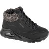Černé kotníkové zimní tenisky Skechers Uno Gen1 - Darling Daze
