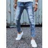 Pánské slim fit džíny s dírami