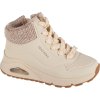 Béžové kotníkové zimní tenisky Skechers Uno Gen1 - Darling Daze