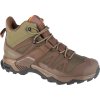 Hnědo-zelené pánské kotníkové turistické boty Salomon X Ultra Tracker GTX
