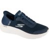 Tmavě modré dámské sportovní tenisky Skechers Slip-Ins: GO WALK Flex - Grand Entry