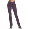 Vínové dámské tepláky Skechers Go Walk Pant