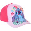 Růžová dívčí kšiltovka Disney - Lilo and Stitch