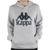Šedá mikina Kappa Taino Kids Hoodie