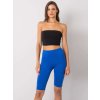 Modré biker shorts