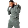 Khaki pánská mikina Justhype Acid Wash Hoody