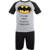 Šedo-černé krátké pánské pyžamo Batman
