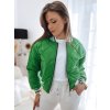 Zelená prošívaná bomber bunda BOMBER