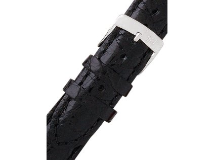 Řemínek na hodinky Morellato A01U0518339019CR19 černý aligátor 19 mm