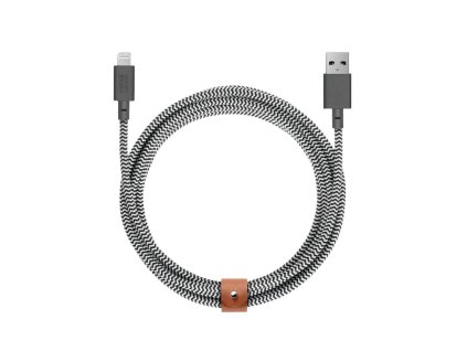 Native Union Belt Cable XL Lightning 3m, zebra