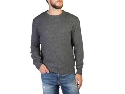 100% Cashmere C-NECK-M_820-GREY