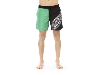Bikkembergs Beachwear BKK1MBM09_GREEN&BLACK