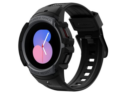 Spigen Rugged Armor Pro, charcoal gray - Samsung Galaxy Watch5/Watch4 40mm
