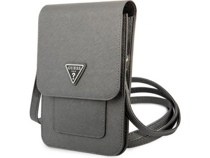 Guess GUWBSATMGR grey Saffiano Triangle
