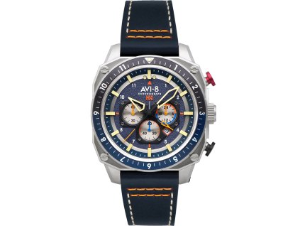 AVI-8 AV-4100-02  Watch Hawker Hunter Dual Time