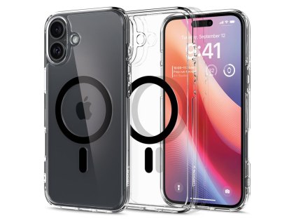 Spigen Ultra Hybrid MagSafe, black - iPhone 16 Plus