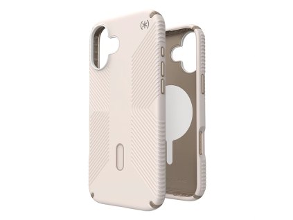 Speck Presidio2 Grip ClickLock & MagSafe Apple iPhone 16 Plus (Bleached Bone / Heirloom Gold / Hazel Brown)