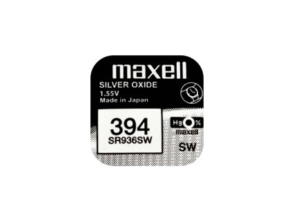 Knoflíková baterie Maxell 394 SR936SW