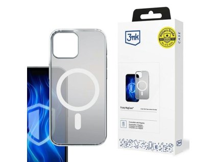 3MK Frosty MagCase Apple iPhone 15 white