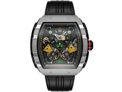 Nubeo NB-6100-02  Watch Magellan Double Barrel Automatic 48mm
