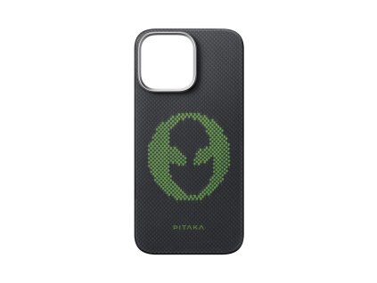 Pitaka x Aries Tactile Woven Case, Alien - iPhone 16 Pro