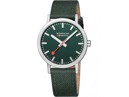 Mondaine A660.30360.60SBF  Watch Classic SBB recyc. Textile