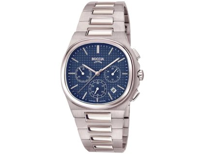Boccia 3740-01  Watch Titanium Sapphire crystal