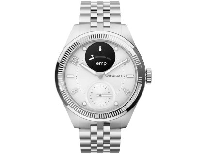 Withings HWA10-MODEL 10-ALL Scanwatch Nova Brilliant silver