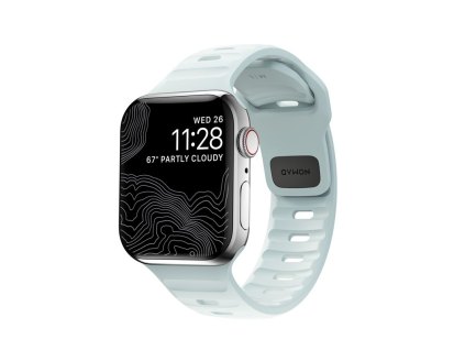 Nomad Sport Strap, Ice Blue Glow - Apple Watch 42mm/41mm/40mm/38mm