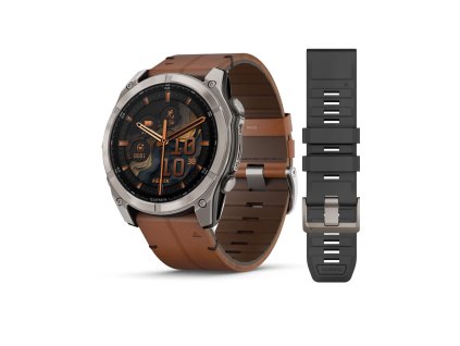 Garmin 010-02905-40  Watch fenix 8 AMOLED Sapphire crystal silicone strap 51mm Set