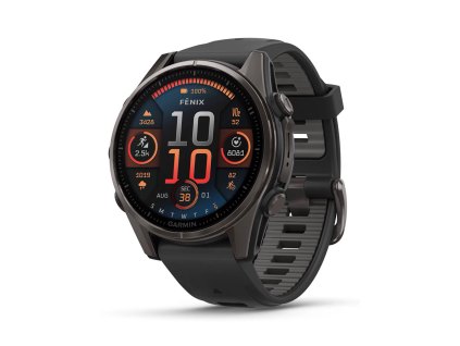 Garmin 010-02903-11  Watch fenix 8 AMOLED Sapphire crystal silicone strap