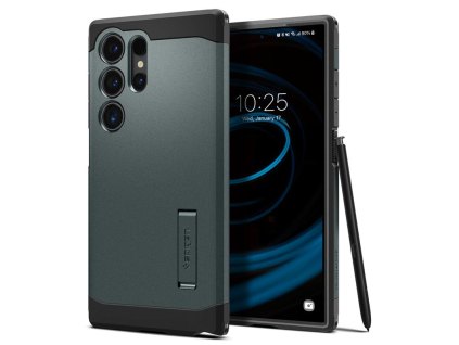 Spigen Tough Armor, abyss green - Samsung Galaxy S24 Ultra