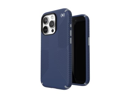 Speck Presidio2 Grip MagSafe Apple iPhone 15 Pro (Coastal Blue/Dustgrey/White)