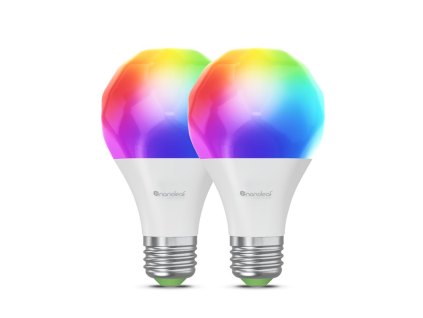 Nanoleaf Matter Wi-Fi A19 Smart E27 Bulb 2PK