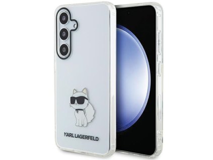 Karl Lagerfeld KLHCS24MHNCHTCT Samsung Galaxy S24+ Plus hardcase IML Choupette transparent