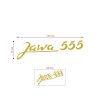 Nálepka JAWA 555 old 2ks  *M
