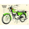 Plakát motocykl ČZ 175 - 477 (82 x 58cm)  *M
