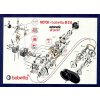 Plakát motoru BABETTA 210 (84 x 60cm)  *M