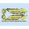 Sada nálepek SIMSON žlutá  *M