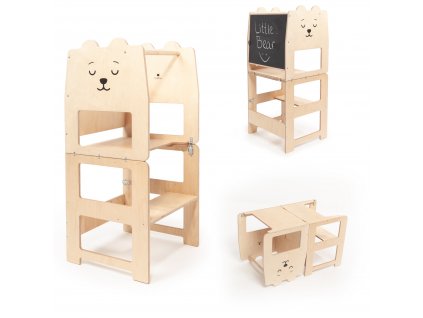 Multifunkční učící věž medvěd přírodní by Craffox