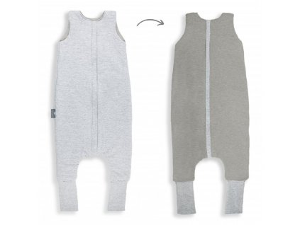 Celoroční spací pytel s nohavicemi Sleepee Melange Grey M