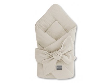 Mušelínová zavinovačka Sleepee Sand Písková