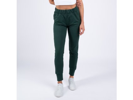 Moniel dámské tepláky Basic Dark Green