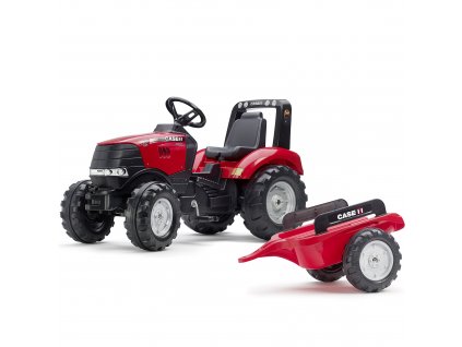 Šlapací traktor s přívěsem Case Falk od 3 let