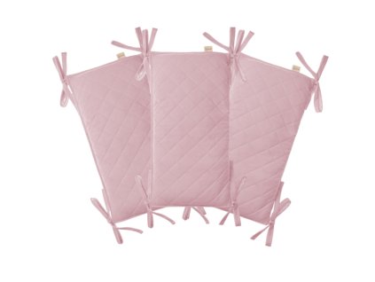 Modulární mantinel do dětské postýlky Sleepee Pink - sada 3ks