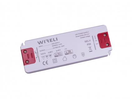 trafo pro LED WIRELI-F 12V/2,50A/30W