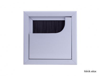 průchodka 80x80mm kovová