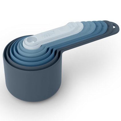 Messlöffel Set NEST 98999, 8-teilig, blau, Kunststoff, Joseph Joseph