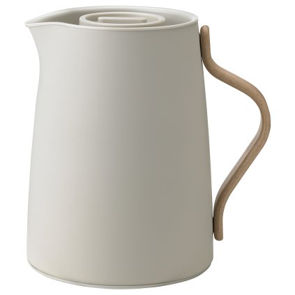 Isolierkanne EMMA 1 l, für Tee, Sand, Edelstahl, Stelton